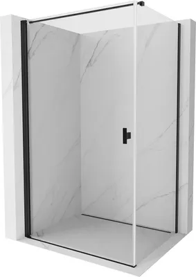 Obrázek produktu pro Mexen Mist-B sprchový kout s otočnými dveřmi 85 x 90 cm, transparentní, černá - 8A2T-085-090-70-00