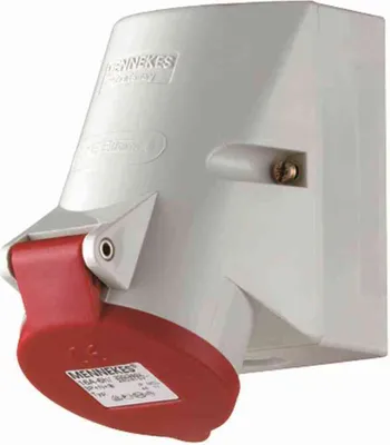 Produktbild von MENNEKES CEE-Steckdose 4p 16A 6h 400V/rt IP44 AP
