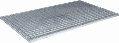 Obrázok produktu pre vidaXL Mriežka Silver 30 x 30 x 2 cm Žiarovo pozinkovaná oceľ
