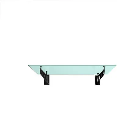 Produktbild von Glaszentrum Hagen 120x90 cm Glasvordach Weiß RAL7016-S