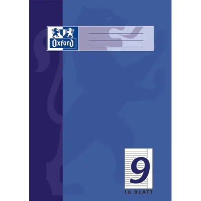 Obrázok produktu pre Oxford 100050371 Brožúra A5 / 16 listov Pravítko 9