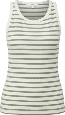 Produktbild von s.Oliver T-Shirt 'Tanktop im Slim Fit', 2174926, 79G2 Green, Gr. 44