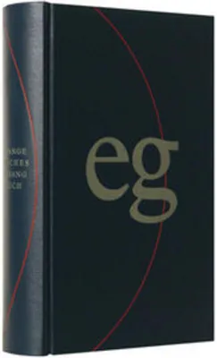 Produktbild von Evangelisches Gesangbuch - Großdruck, Kunstleder/blau