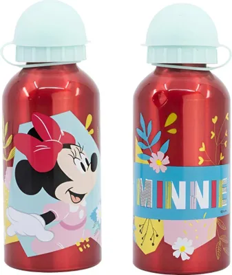 Produktbild von Disney Minnie Maus Kinder Alu Wasserflasche Trinkflasche Flasche 400 ml