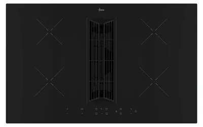 Image de Hoover HIH8ICF, Noir, Encastrable, 60 cm, Table de cuisson à induction avec zones, Vitrocéramique, 4 zones