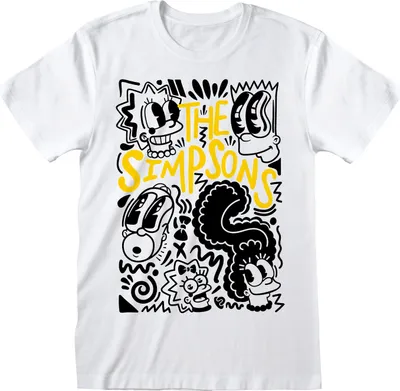 Produktbild von The Simpsons - Graffiti - T-Shirt