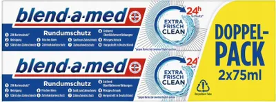 Produktbild von Blend-a-med Extra Frisch Clean 2x75 ml Minz-Zahnpasta 24h Frische