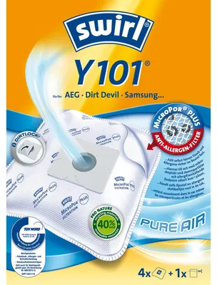 Zdjęcie produktu dla Swirl 188123, Worek na kurz, Biały, 166 mm, 72 mm, 231 mm, 235 g