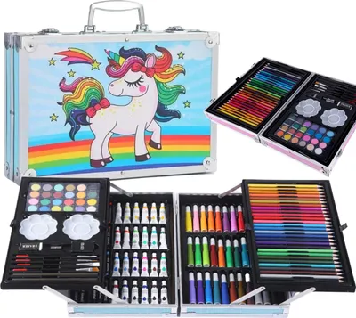 Produktbild von Malset Für Kinder Mädchen Kunst Kunstkoffer