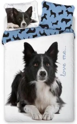 Produktbild von Animal Pictures Bettbezug Border Collie - Einzel - 140 x 200 cm - multi
