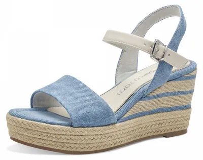 Produktbild von Marco Tozzi Keilsandalette Blau