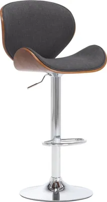 Image de Tabouret de bar Gris Tissu