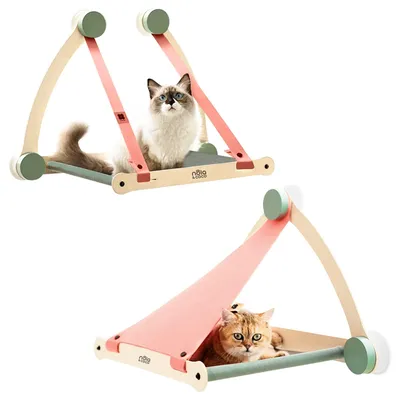 Immagine prodotto di Amaca per gatti in legno (grigia)