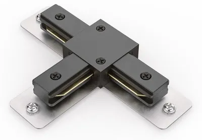 Produktbild von hoftronic T-Verbinder 1-Phasen Stromschiene Schwarz IP20