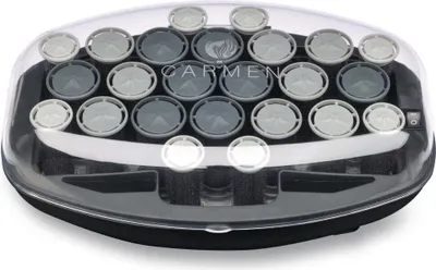 Produktbild von Carmen Elegance Pro Roller Set, Schwarz, Grau, Weiß, 24 Stück(e), 300 s, 360 W, 2,02 kg, 170 mm