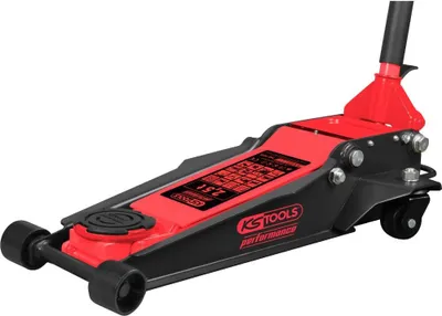 Obrázek produktu pro výkon Hydraulický ocelový zvedák, 2500 kg, plochý, výška zdvihu: 75-510 mm