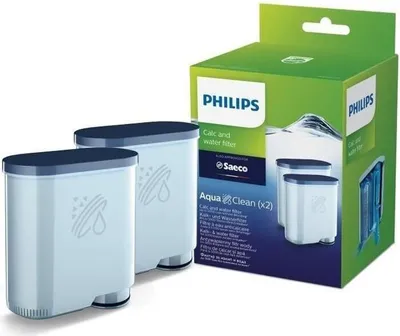 Image de Filtre à eau pour machine à café, Philips AquaClean CA6903/20, Compatible Philips & Saeco, x2 (6 mois)