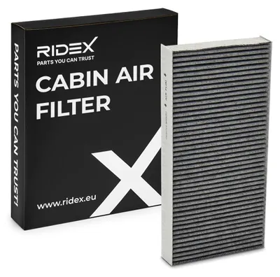 Produktbild von RIDEX 424I0264 Aktivkohle Innenraumfilter Pollenfilter passend für MERCEDES-BENZ SLK (R171) SLK (R172) SLC (R172)