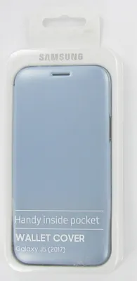 Obrázek produktu pro Samsung EF-WJ530, Peněženkové pouzdro, Samsung, Galaxy J5 2017, 13,2 cm (5.2"), Modrá