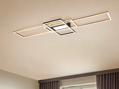 Produktbild von TRIO LED-DL IRVINE 60W 3000-6500K dim.  sw-mess