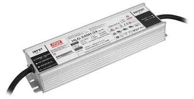 Imagen del producto de Fuente de alimentación LED MEANWELL de 240W / 24V, grado de protección IP67 (51405006)