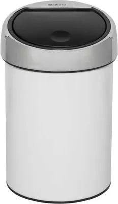 Produktbild von Brabantia Touch Bin 3 L Weiss Weiß, 364488