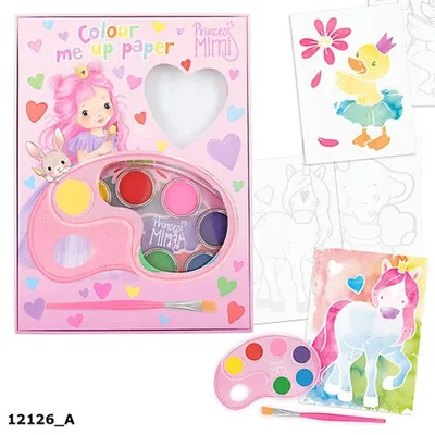 Imagen del producto de Depesche Princess Mimi: Libro para colorear, papel creativo para niños