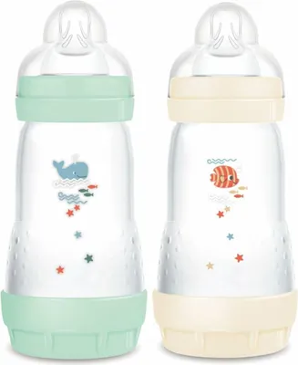 Image de Biberon MAM Fishes vert Beige
