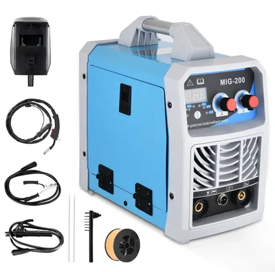 Immagine prodotto di Saldatrice 3-in-1 – MIG, TIG e saldatura ad arco – Inverter IGBT – Display digitale – Completa