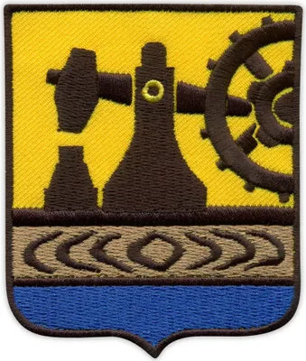 Image de Patchion Coat of arms of the city of Katowice - Sew-on - Embroidered Patch/Badge/Emblem
