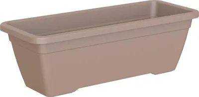 Produktbild von artevasi© VENEZIA Blumenkasten Taupe 60 cm - Kunststoff