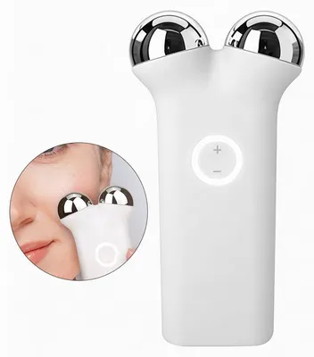 Produktbild von Mikrostrom-Gesichtslifter – 6 Stufen, Anti-Aging, strafft Konturen, reduziert Falten – Handliches Gerät für Zuhause & Reise