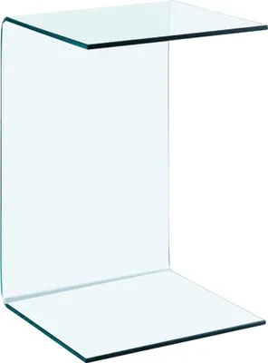 Produktbild von vidaXL Beistelltisch 40x40x60 cm Hartglas