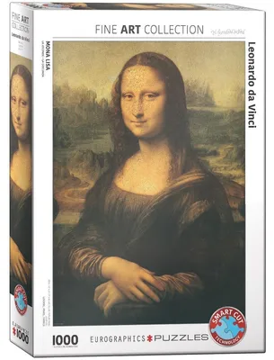 Zdjęcie produktu dla Puzzle 1000 Mona Lisa by Leonardo da Vinci 6000-1203