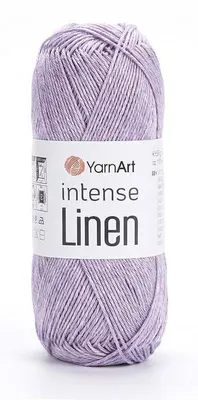 Produktbild von YarnArt Intense Linen 4110 Lavendel – luftiges Sommergarn aus Leinen/Viskose