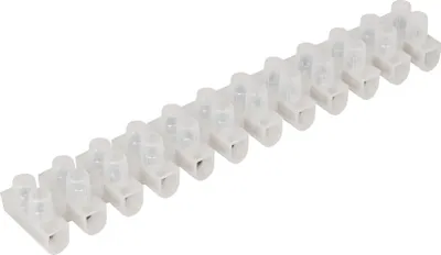 Produktbild von Lüsterklemme McPower, 12 Klemmen, 6,0mm², 10A, transparent