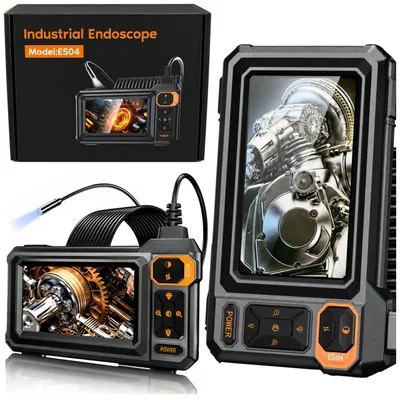 Zdjęcie produktu dla Przewodowa kamera inspekcyjna endoskopowa 8 diod LED LCD 4,3'' Ip67