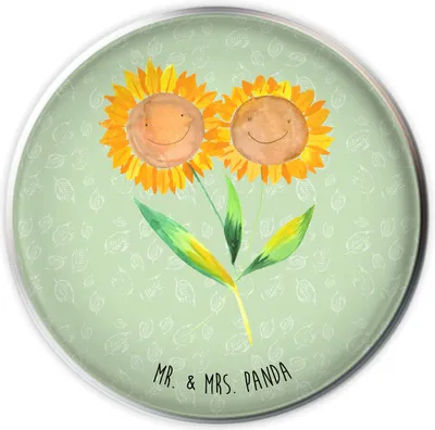 Produktbild von Mr. & Mrs. Panda Abfluss-Stopfen Blume Sonnenblume - Blattgrün - Geschenk, Stöpsel, Beste Freundin, stopfen waschbecken, Lieblingsmensch, Sommer Deko, waschbeckenstöpsel