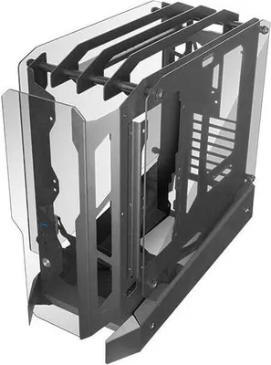 Produktbild von Mars Gaming MC-EDGE, Midi Tower, PC, Schwarz, ATX, micro ATX, Mini-ITX, SGCC, Gehärtetes Glas, Gaming