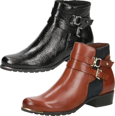 Produktbild von Caprice Damen Stiefeletten Chelsea Boots Leder 9-25309-25, Größe:38.5 EU, Farbe:Braun