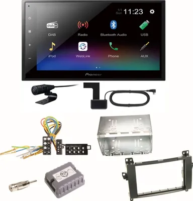 Produktbild von Pioneer DMH-A340DAB DAB+ Bluetooth Einbauset für Mercedes Vito Viano W639