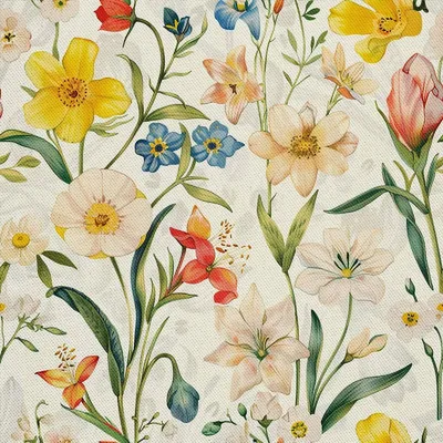 Productafbeelding van Buitenkussens Oxford - Motief: Lente I DX7225