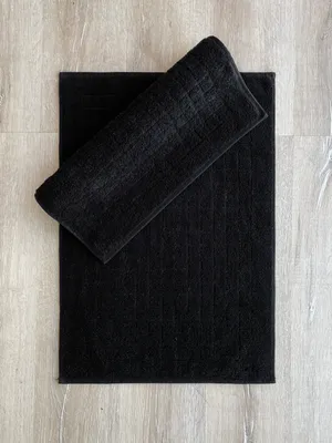 Image de Mijolnir, Kare- CTN1303, Noir, Tapis de bain, 230 gr/m², 100% COTON