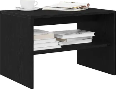 Produktbild von "2026 Promotion" TV-Schrank - TV-Lowboard - Schwarz Eichen-Optik 60x40x40 cm Holzwerkstoff - TV-Regal CC31975