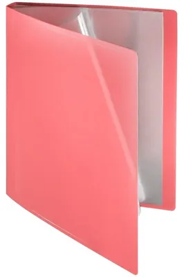 Produktbild von FSY Sichtbuch flexibel, 1 Stück Hüllen, A4, PP rot transparent 1 Stück