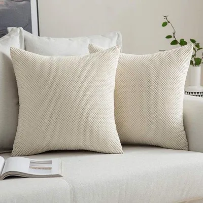 Productafbeelding van Famanu kussensloop, ananasprint - set van 2, 40 x 40 cm