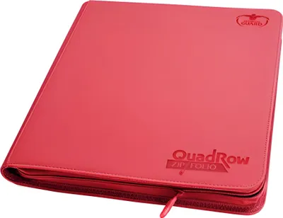 Obrázek produktu pro Ultimate Guard Zipfolio 480 24-Pocket Xenoskin – Červená