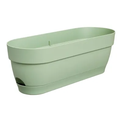 Produktbild von elho® Vibia campana Balkonkasten Pistaziengrün 50 cm - Kunststoff