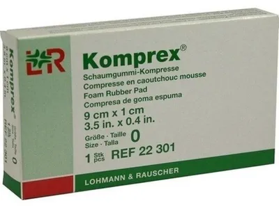 Image de Komprex mousse de caoutchouc taille 0 1 pc