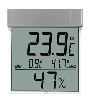 Image de Thermomètre de fenêtre Vision avec hygromètre TFA 30.5020